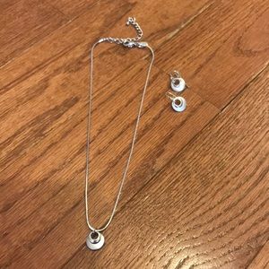 Lia Sophia necklace and earring set